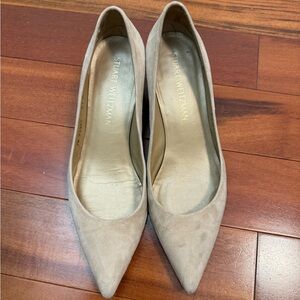 Stuart Weitzman Women's Tan Heels
